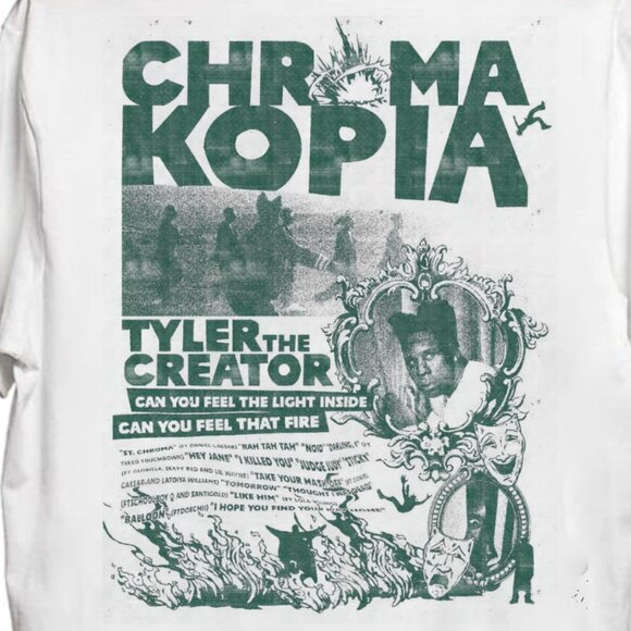 Chromakopia Tyler The Creator 2025 Tour Shirt, Artistic Graphic Concert Tee 24 - Picture 3 of 6